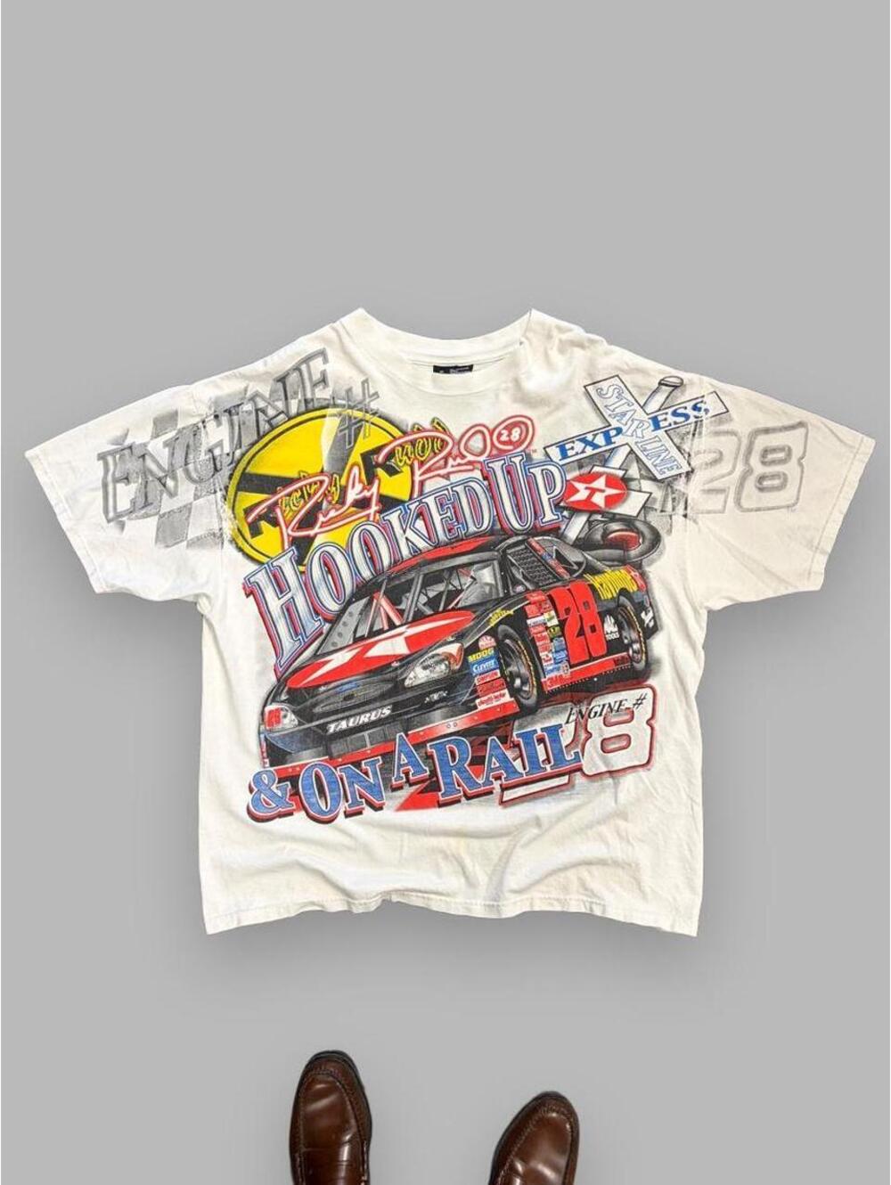 Vintage Ricky Mud NASCAR AOP Tee